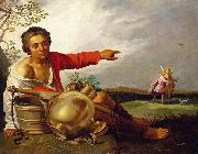 Abraham Bloemaert Berger montrant Tobie et l Ange oil on canvas